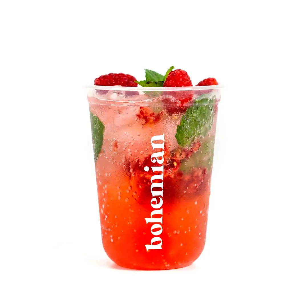 Vibrant beverage content for Hollywood restaurant social media