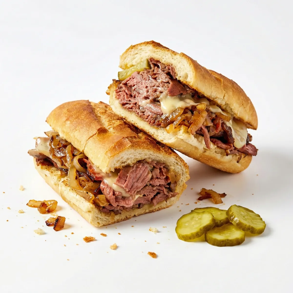 Professional food photography of pastrami sandwich in Los Angeles