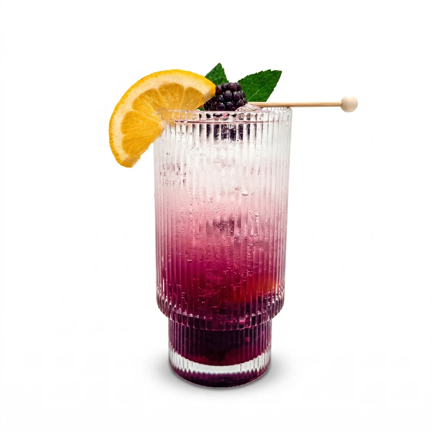 Blackberry lemon zest refresher