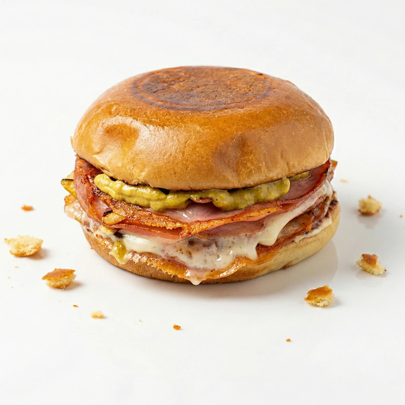 Bourdain's Favorite · brioche, mortadella