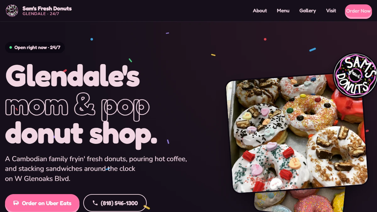 Sam's Fresh Donuts