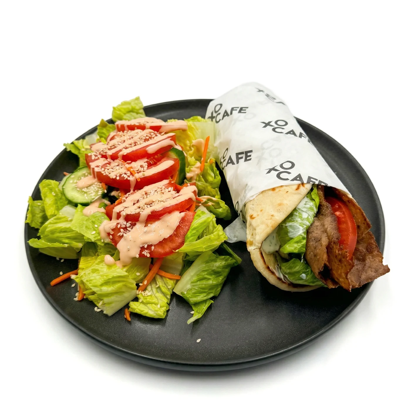 XO Cafe — Gyro wrap