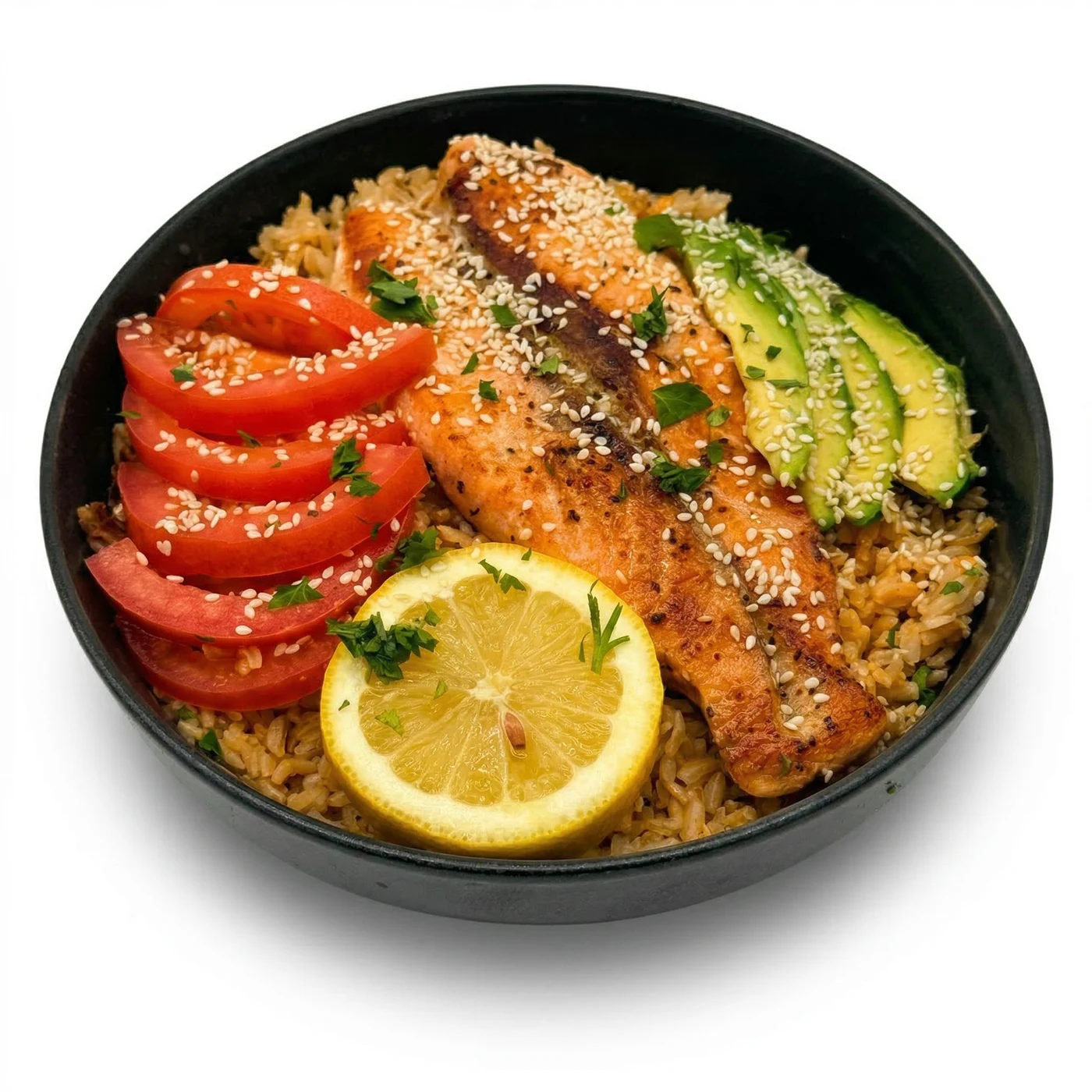 XO Cafe — Salmon bowl